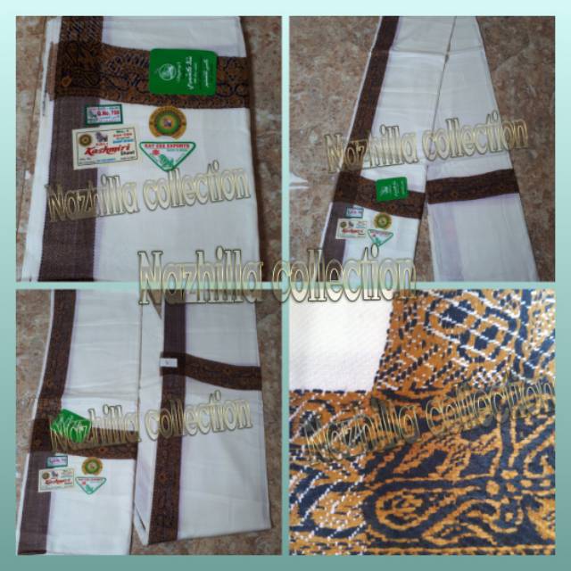 Sorban putih Al-Habib panjang 2 meter