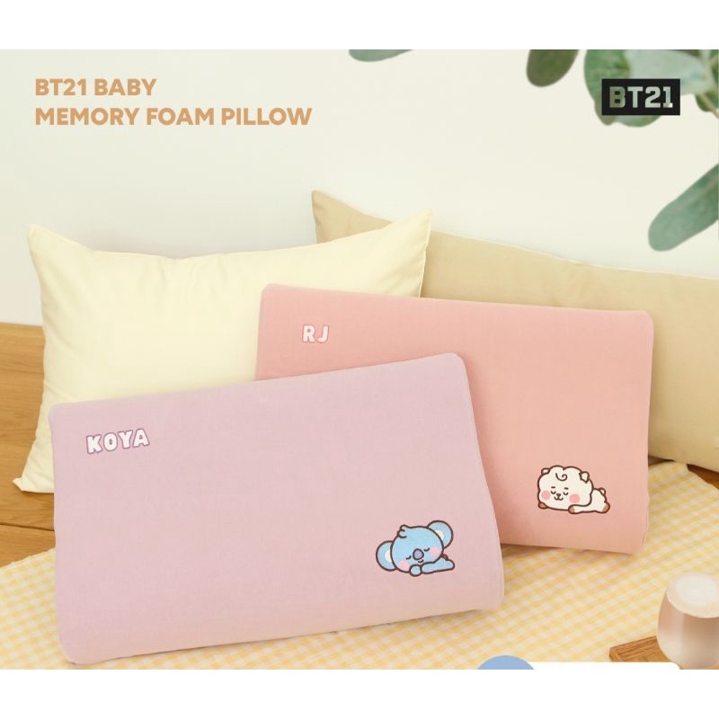 OFFICIAL BT21 BABY MEMORY FOAM PILLOW BANTAL