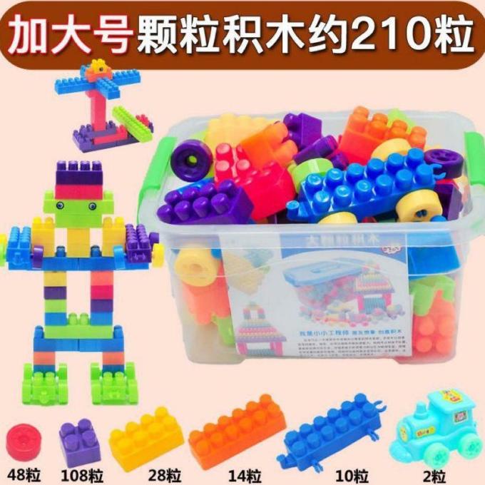 Mainan Balok Susun Ukuran Besar Mainan Lego Block Brick Balok Premium