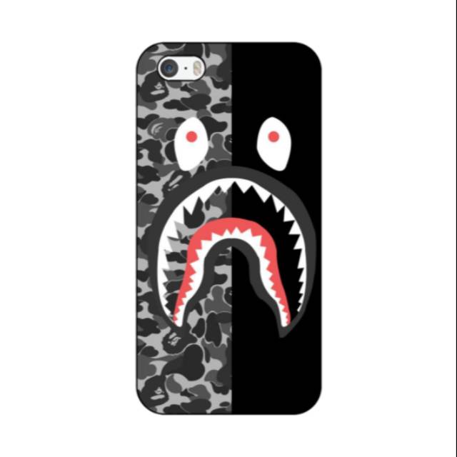 CUSTOM CASE BAPE SHARK MEIZU 5S ANDROMAX R REDMI NOTE 8