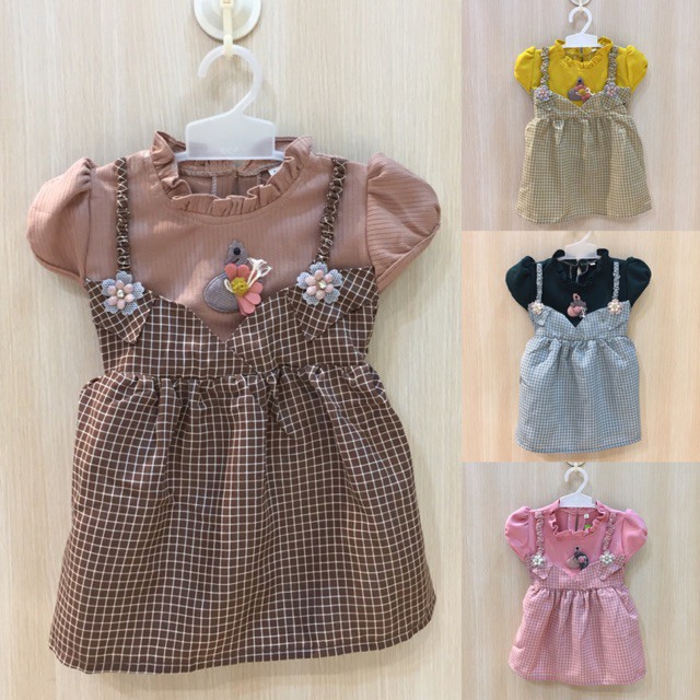  Baju  Bayi  Perempuan  3 bulan 2  5 tahun  Dress Anak  Perempuan  Anak  Cewek Shopee Indonesia