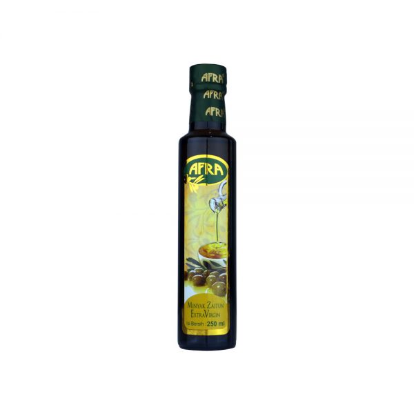 Minyak Zaitun Extra Virgin Oil Olive Oil Afra 250ml Minyak Zaitun Asli Suplemen Kesehatan Herbal