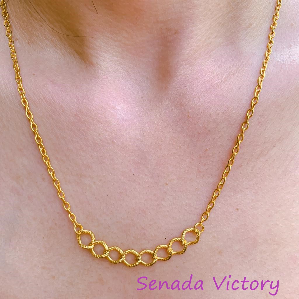 Senada Victory Kalung Sabrina Kalung Pesta Kalung Elegant Aksesoris Wanita Kekinian SK048