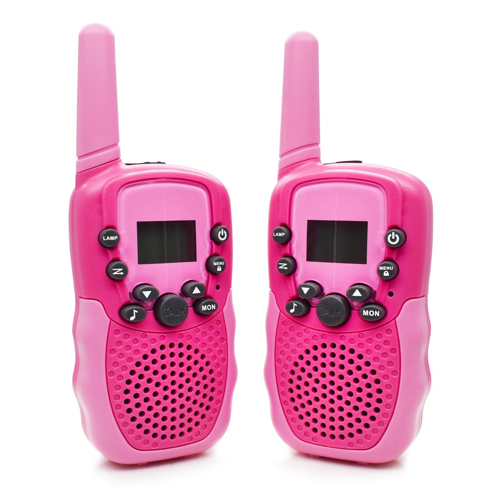 Mini HT colorful 8 channel Mainan walkie talkie anak-anak berguna talky untuk outdoor T388 berisi un