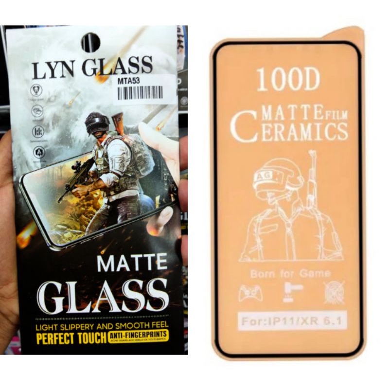 TG VIVO Y17 Y15S Y20 Y91 Y91C Y21S Tempered Glass Keramik Matte Anti Minyak Pelindung Layar Handphon