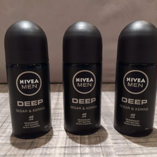 NIVEA MEN Personal Care Deodorant Deep Roll On 25 ml / 50 ml