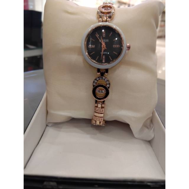 Jam Tangan Merek Guess Model Rante Buat Wanita