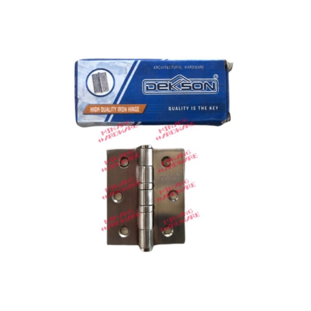 Engsel Kupu-kupu Iron Dekkson 3 inch /Engsel Pintu Jendela Dekson 3inch