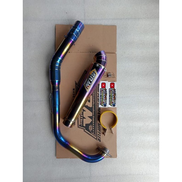 KNALPOT VIXION SONIC SATRIA FU MX OLD/NEW ORIGINAL SRM