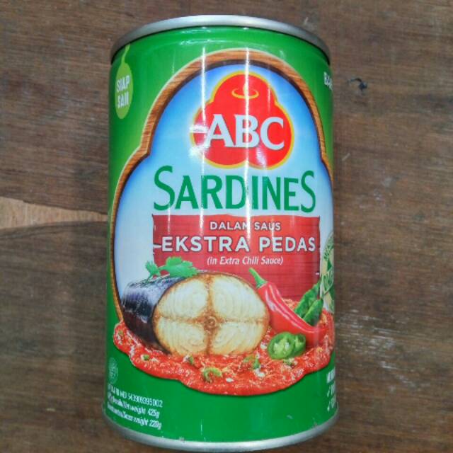 

Sarden ABC extra pedas 425gr