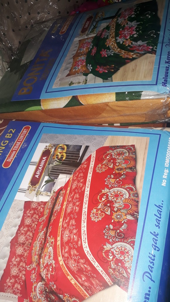 Sprei Bonita King No.1 (180x200) Terlengkap.!!