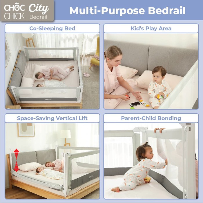 Choc Chick CITY Bedrail (Multi Purpose Bedrail)