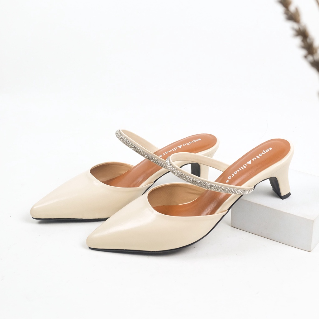 Sepatu Dinara Casandra Sandal  Wanita  Heels 5 Cm