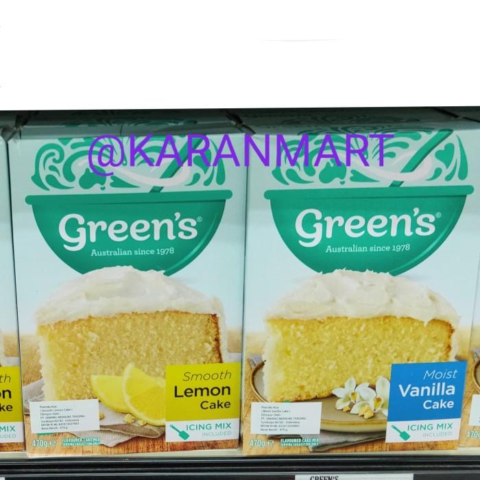 

Tepung Green'S Smooth Lemon Cake / Moist Vanilla Cake Icing Mix