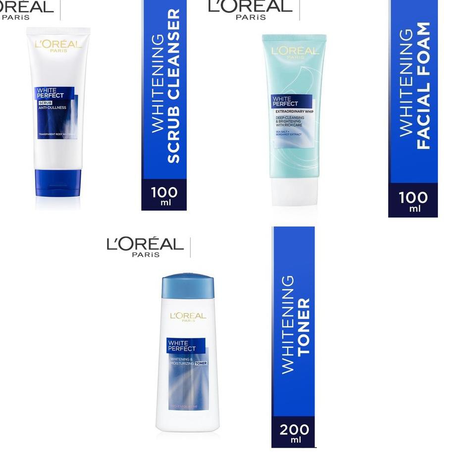 Image of Buruan Beli ECAMH Loreal White Perfect Extraordinary Whip facial foam Toner Scrub 71 Ready stock #3