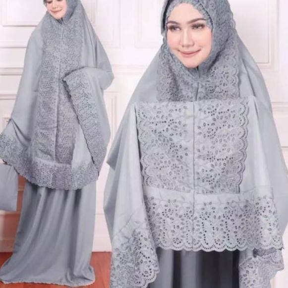 Original Mukenah Dewasa Siti Khadijah Fatimah Abu Frhb52