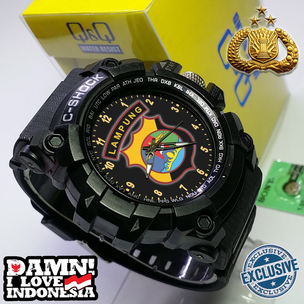 (EXCLUSIVE) JAM TANGAN POLDA LAMPUNG