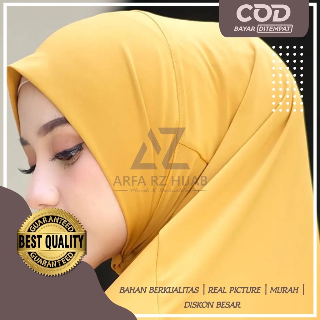 HIJAB INSTAN JERSEY ANTI TEMBEM / KERUDUNG BERGO JERSEY / BERGO MALAYSIA / RANA INSTANT/HIJAB INSTAN