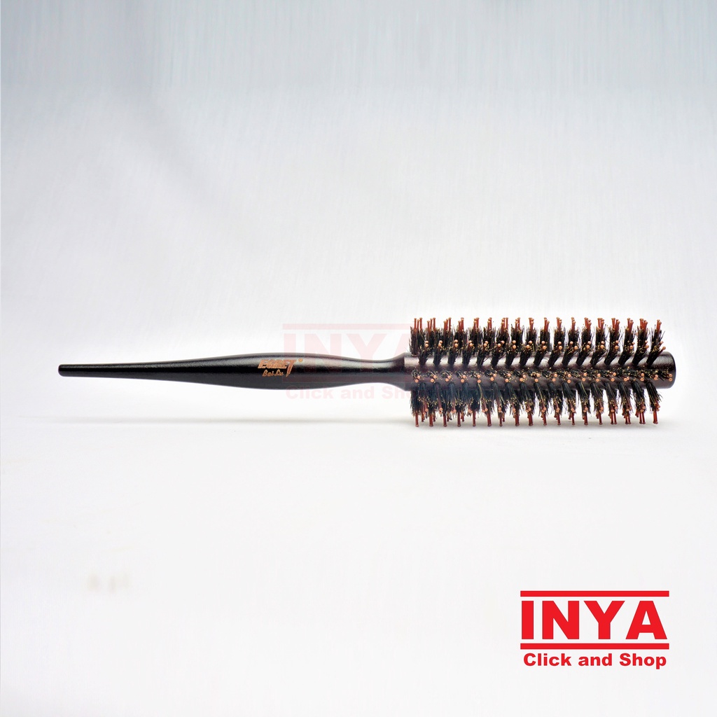 SISIR BLOW ROLL KAYU EGRET BAILU 10 BARIS - WOODEN ROUND BRUSH