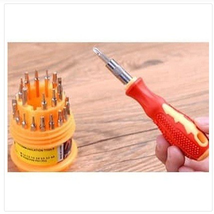 Obeng Set 31 in1 Screwdriver Service Handphone Elektronik HP Laptop PC
