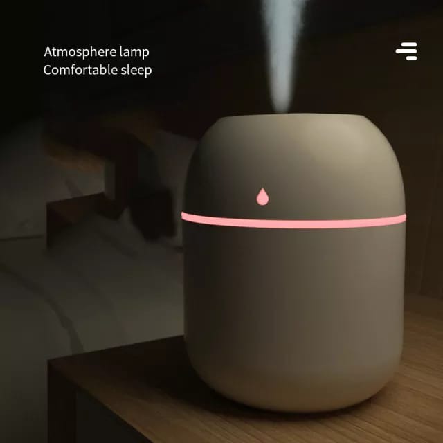 Humidifier / Diffuser LED Aromatherapy Essential Oil Pelembab Udara USB 220 ml