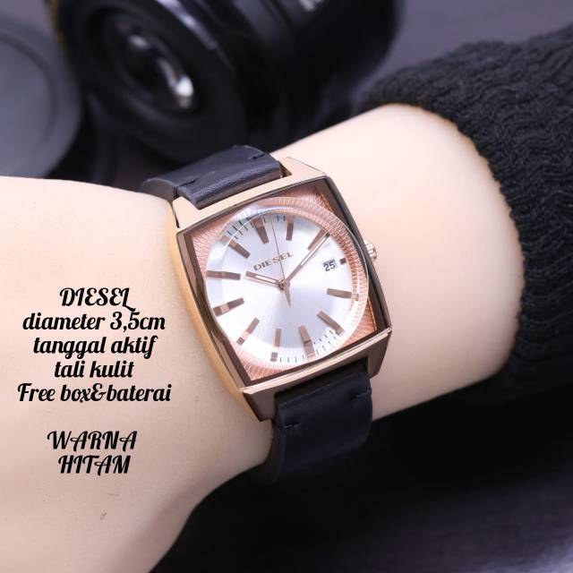 JAM TANGAN WANITA DIESEL TALI KULIT