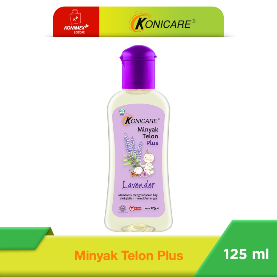 Makassar  Konicare Minyak Telon Plus Ungu 125ml Kemasan Baru Anti Nyamuk