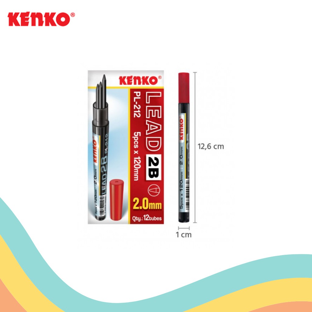 

ISI PENSIL MEKANIK 2B KENKO PL-212 (1 PCS)
