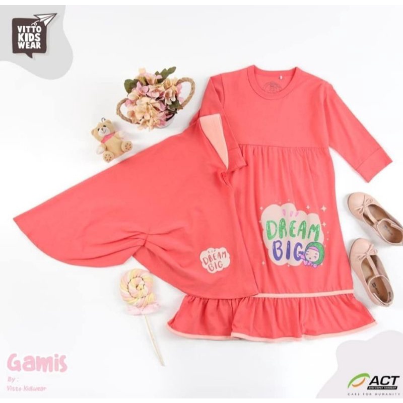 Gamis anak 2 tahun
