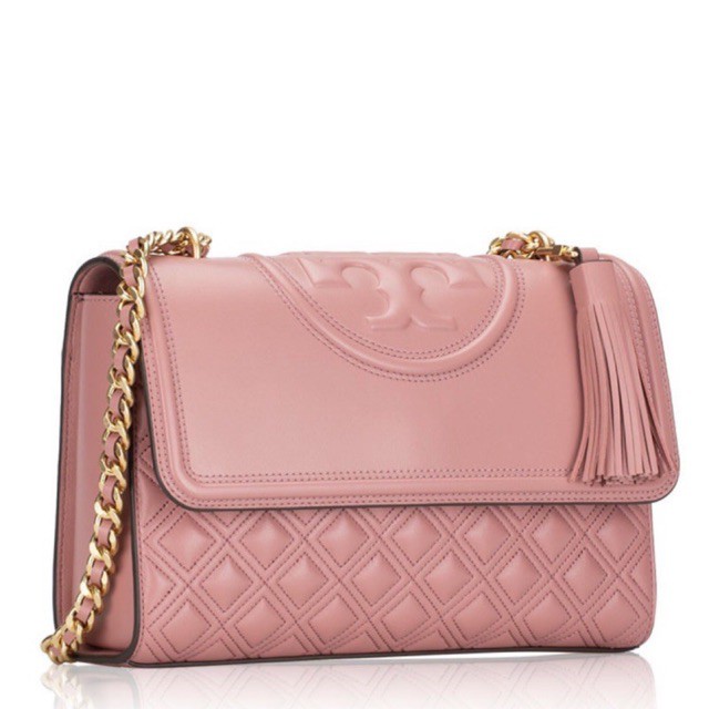 tory burch tb new fleming pink magnolia medium