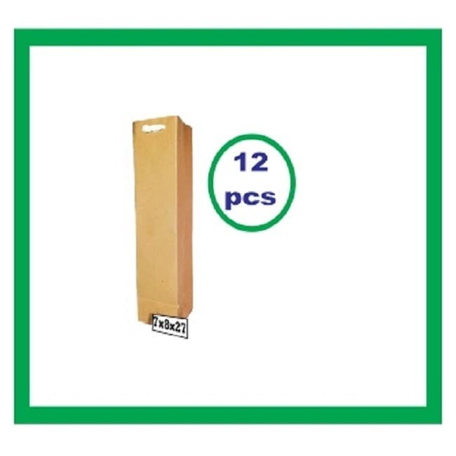 

Tas Kertas Paperbag Souvernir Paper Bag Kantong Botol 600ML 12 Pcs