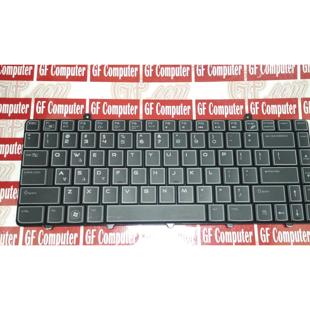 Original Keyboard Laptop Dell Alianware M11X R1 M11X R1 AM11X R1 Black With Backlit