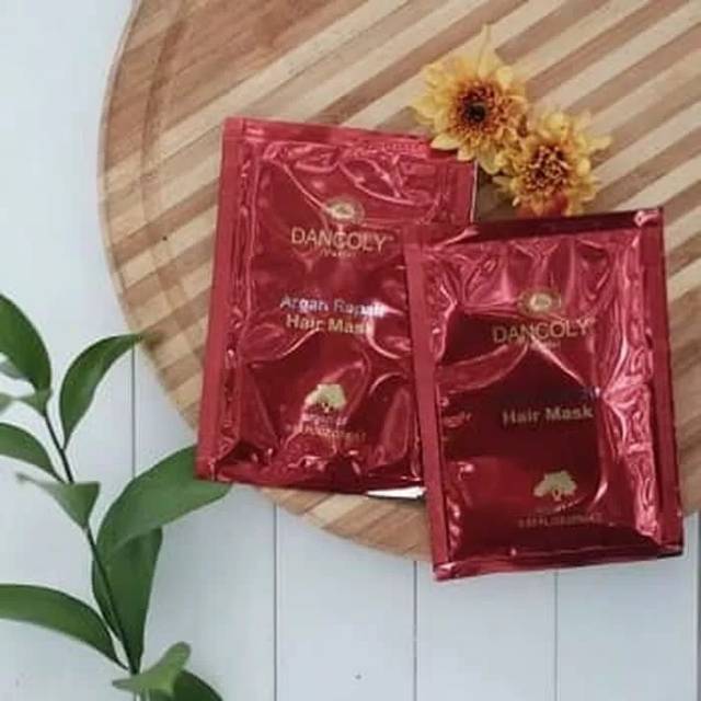 Masker rambut dancoly argan sachet 25ml