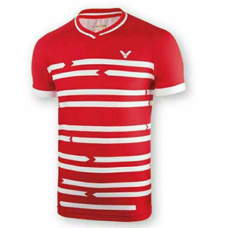 JERSEY BAJU KAOS OLAHRAGA BADMINTON BULUTANGKIS VICTOR IMPOR DNT 1