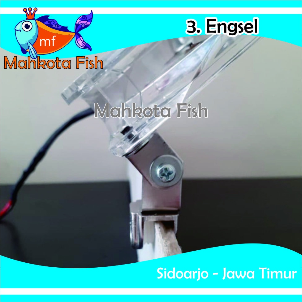 Penjepit Kipas Aquairum - Penjepit Fan Aquarium - Sandaran Kipas Aquarium - Dudukan Kipas Aquarium - Bracket Kipas Aquarium