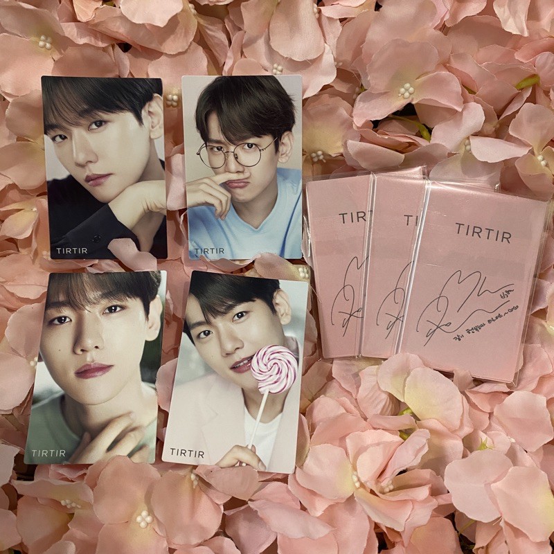 EXO BAEKHYUN TIRTIR PHOTOCARD SET