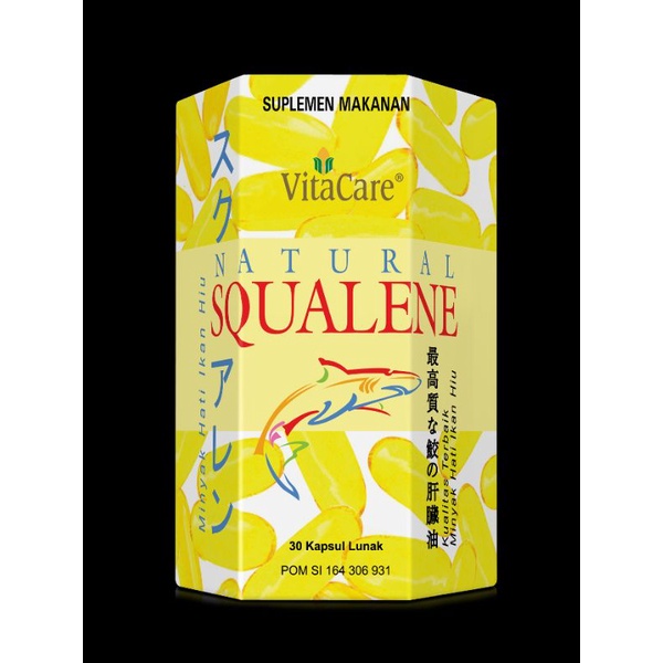 Vitacare Natural Squalene isi 30 softgel