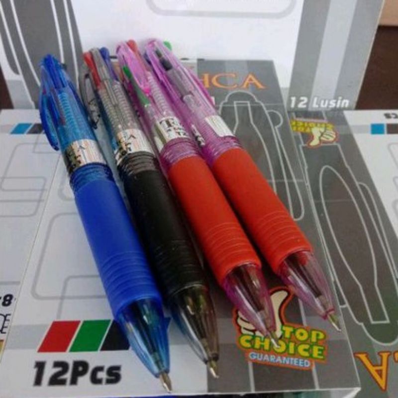 

PEN 4 COLOURS IN 1/PULPEN 4 WARNA/Pen Hitam/Ballpoint