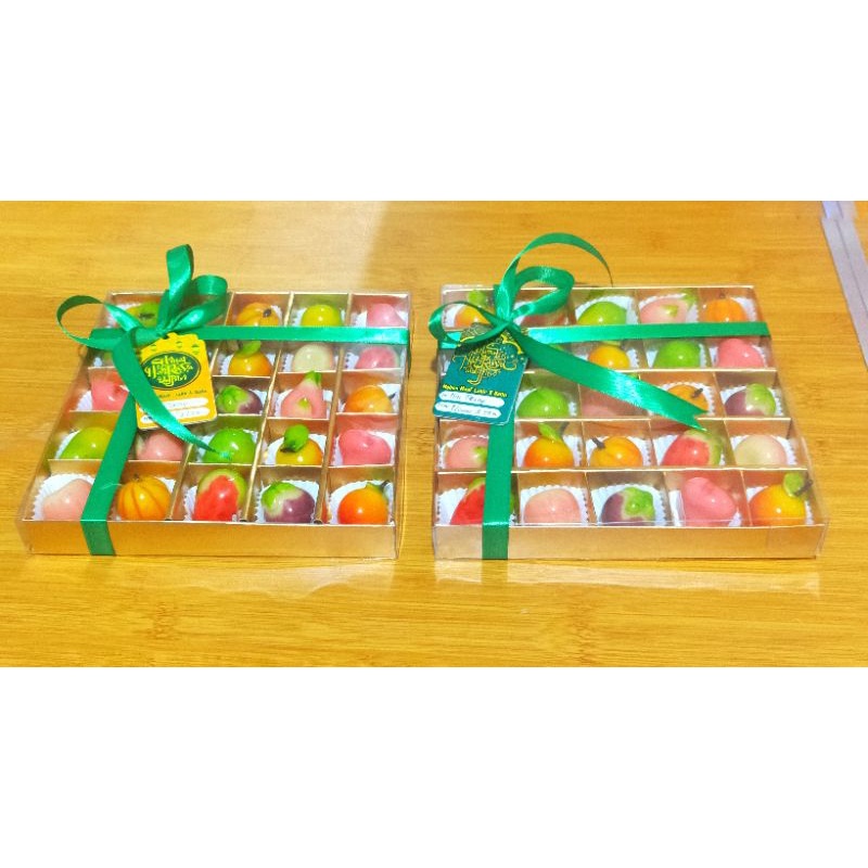 Kue Hampers Imlek Lebaran Ulang Tahun Thank You Gift Lukchup Mini Kue Buah Mini Thailand Hampers Dessert