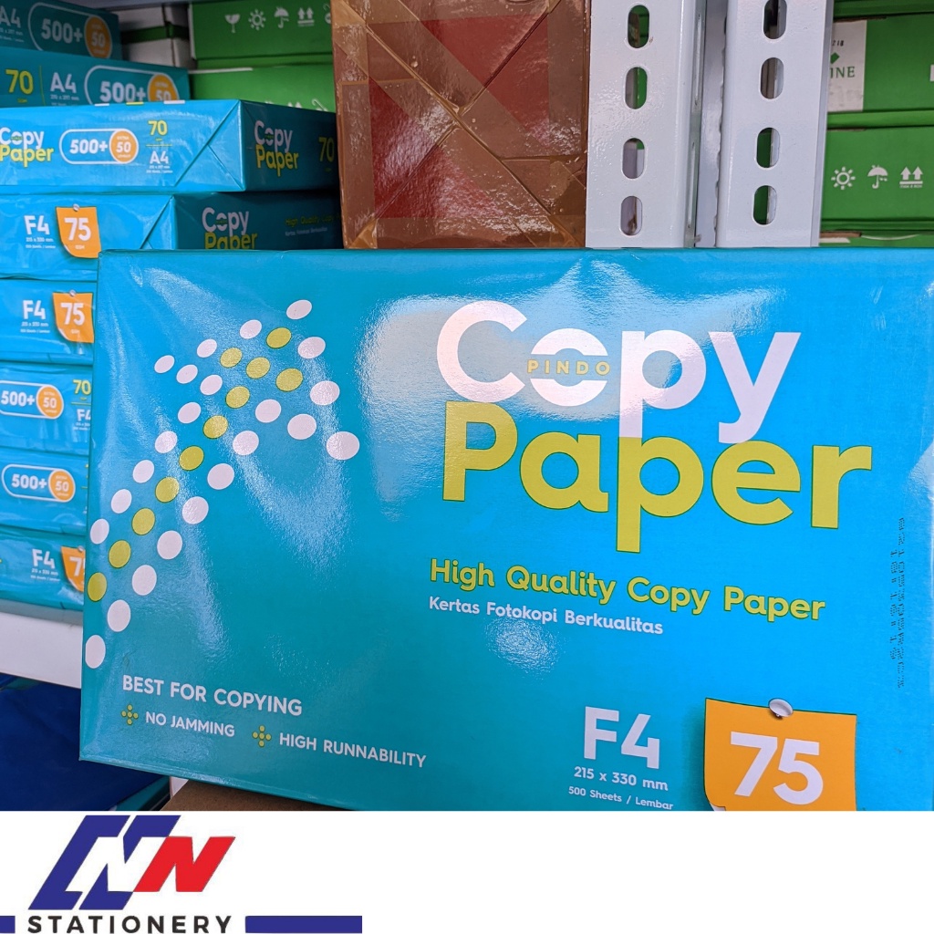 Jual Kertas Fotocopy HVS COPY PAPER F4 75gsm | Shopee Indonesia