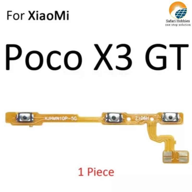 Fleksibel On Off Volume Xiaomi Poco X3 GT