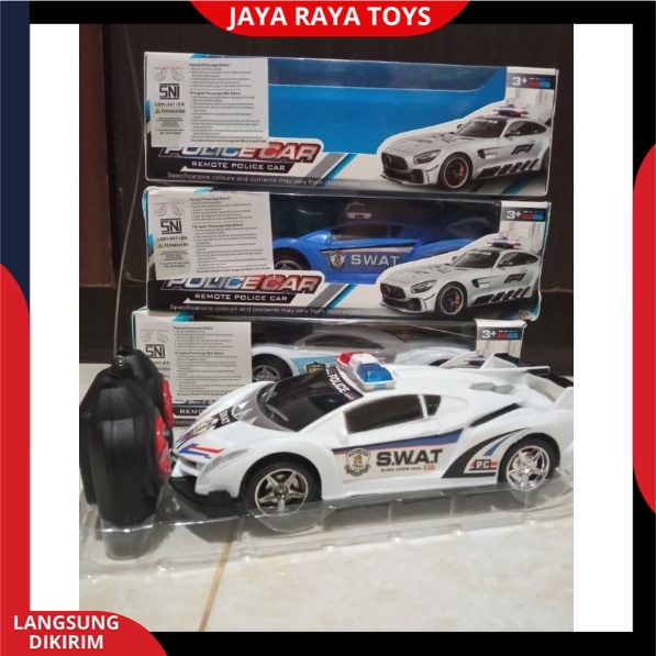 Mainan Anak Mobil Remote Control Polisi Terbaru Remot Kontrol Model Baru Sport Racing Car New Edition