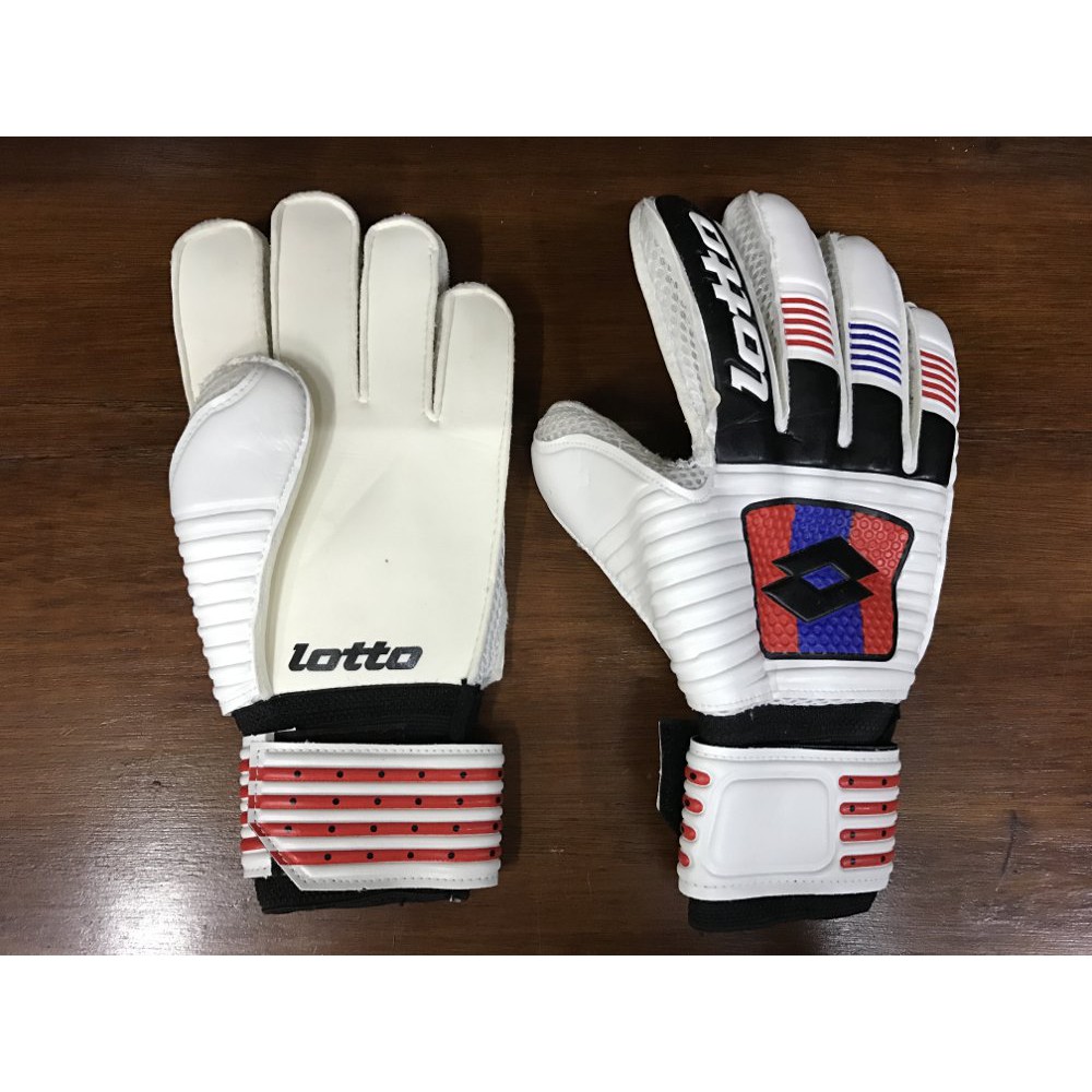 Sarung tangan kiper tulang Lotto import
