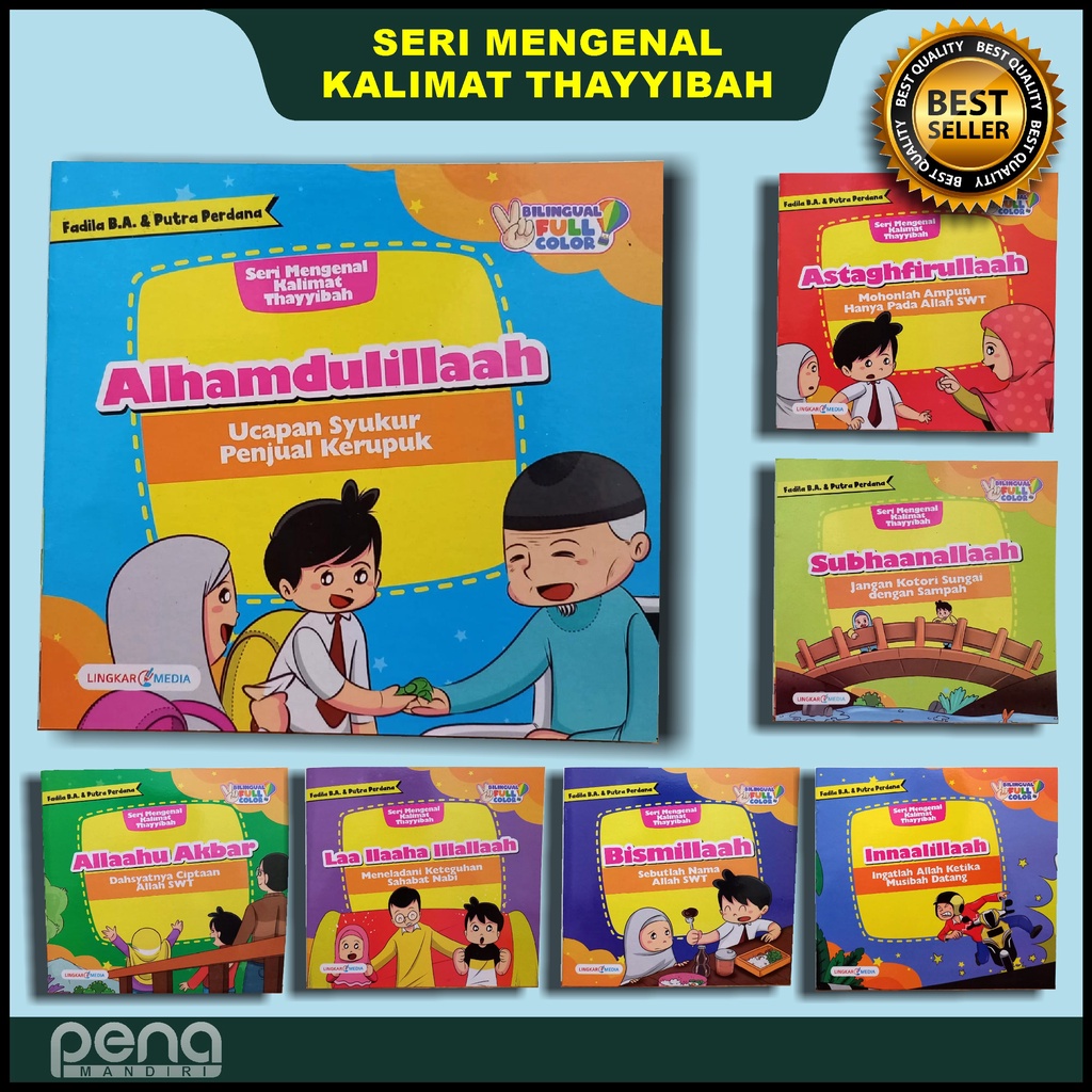 Paket 6 Buku Cerita Anak Kalimat Tayyibah