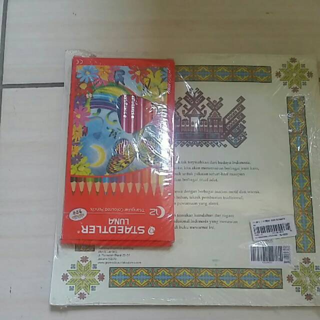 

kain nusantara yulianto Qin bonus pensil warna