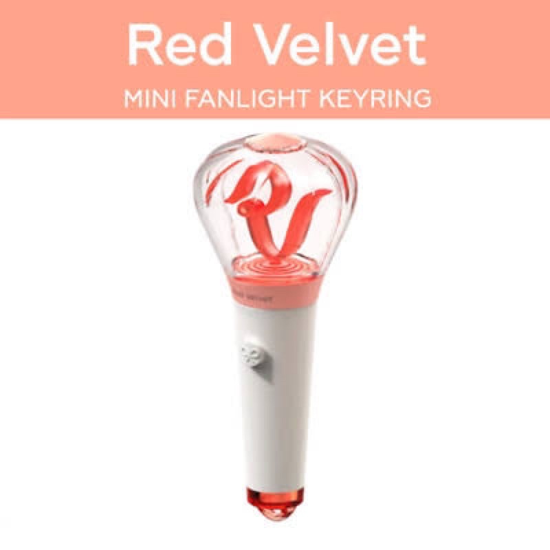 [READY] RED VELVET mini lightstick keyring Official SM Ent
