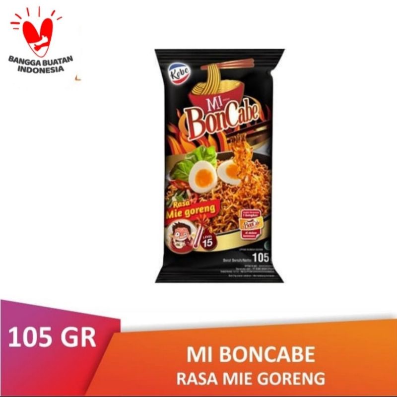 

Mie Goreng Bon Cabe Super Pedas Level 15 5 bungkus