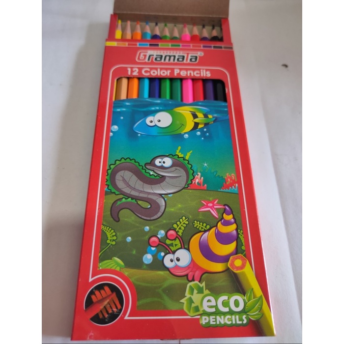 

WARNAPENSIL- PENSIL WARNA PANJANG 12 WARNA GRAMATA GT1270 -PENSIL WARNA