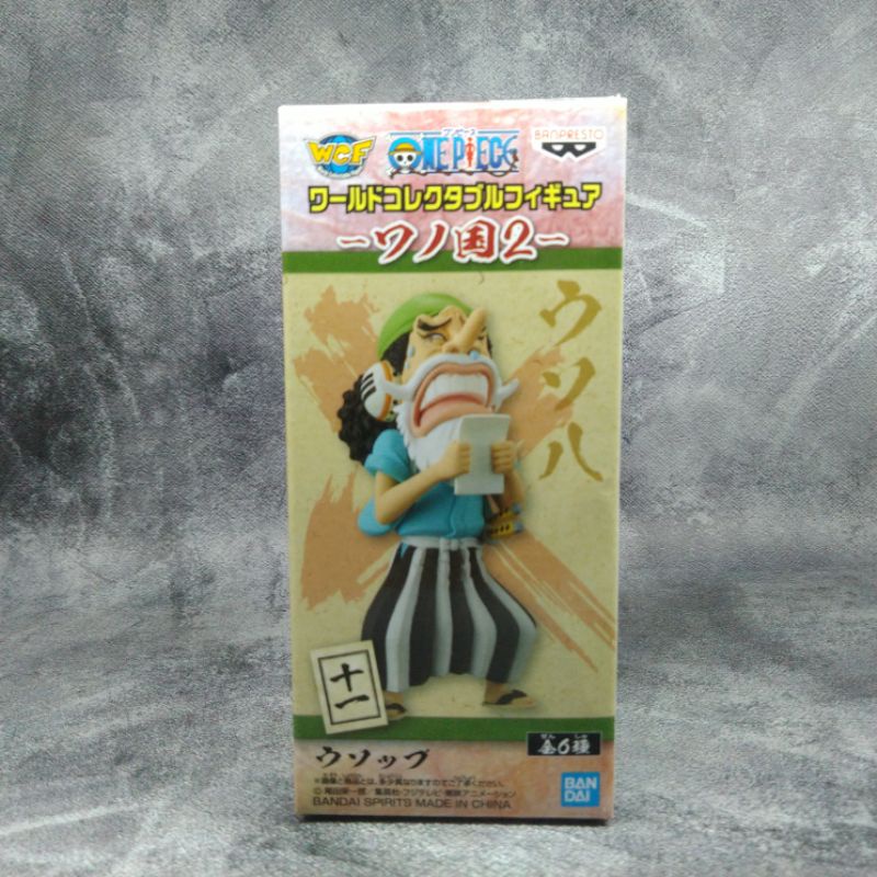 Wcf Usop Wano Figure One Piece Original Bandai
