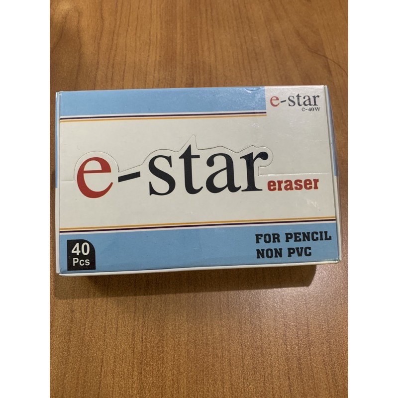 

(40pcs) Setip Kecil Putih | Penghapus Murah E-Star